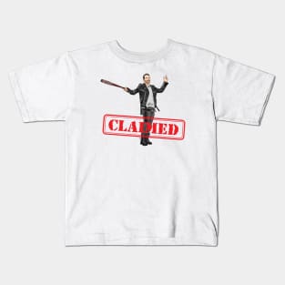 Negan Claimed Kids T-Shirt